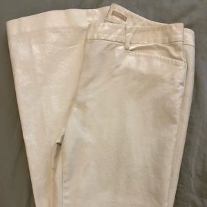 Michael Kors Gramercy White Flare Pant